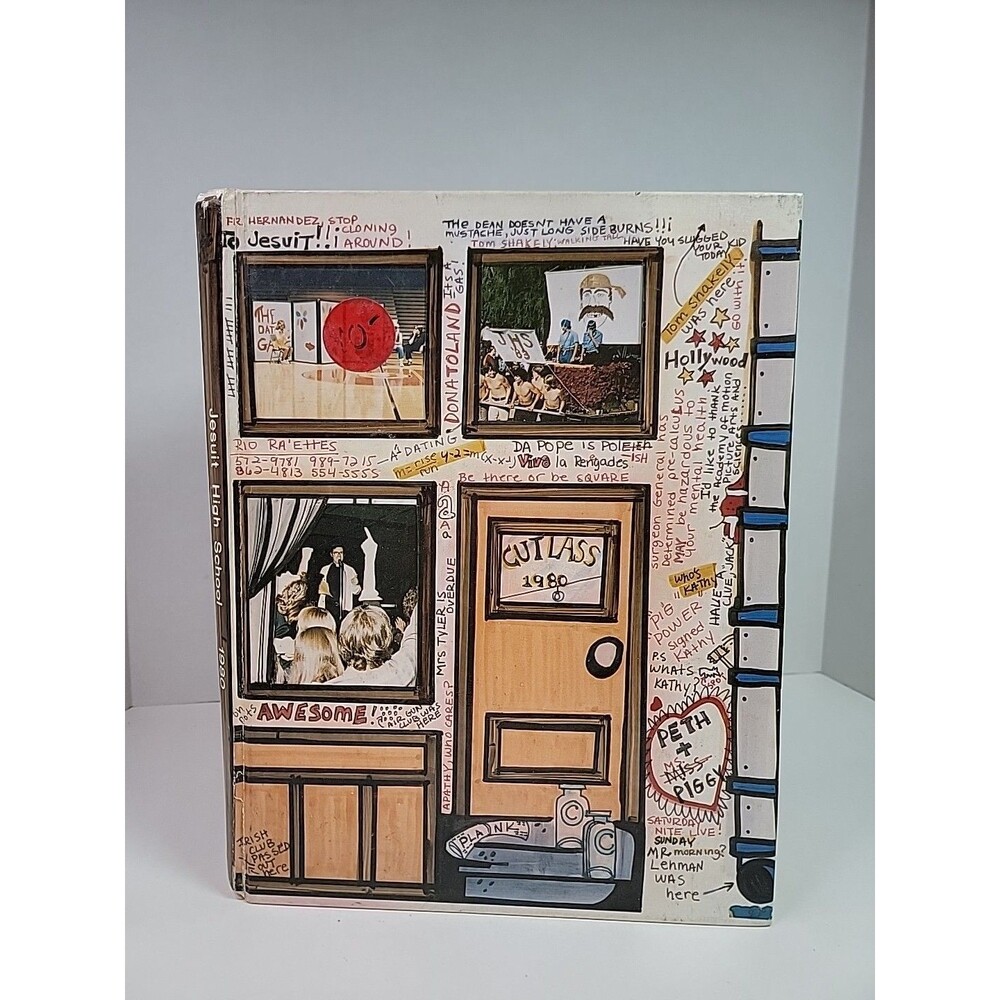 Jesuit High School Yearbook 1980 Carmichael , California